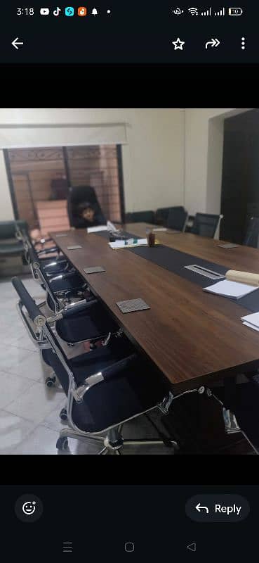 conference table with 8 chairs 5