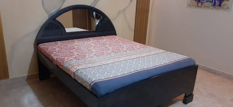 Bed for sale with mattress 1