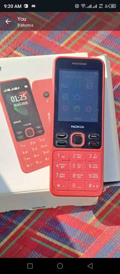 Nokia 150 dual sim with memory card only mobile with box PTA Approved