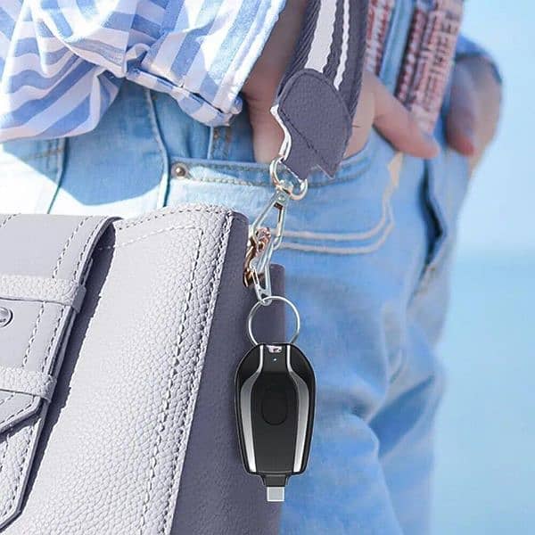 "Portable 500mAh Type-C Key Power Bank – Cash on Delivery!" 1