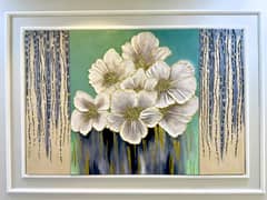 floral wall painting