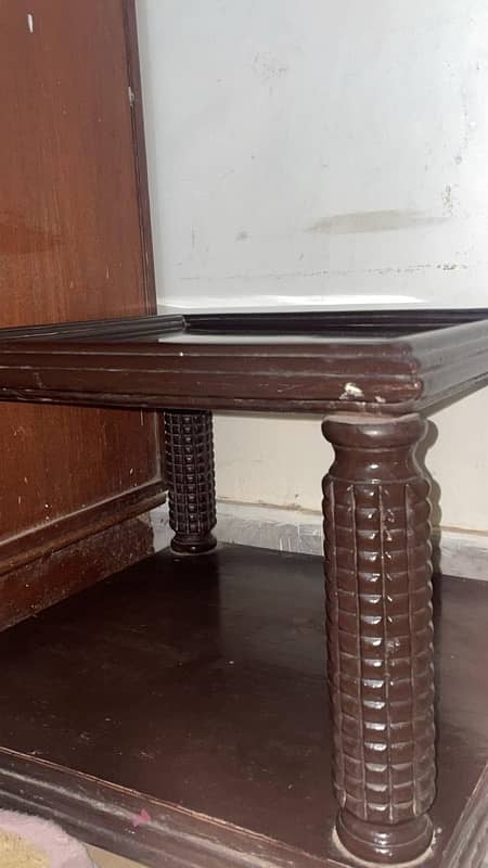 used 2 wooden tables for sale 2