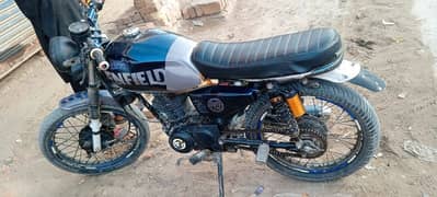 Honda 125 converted into Royal hunter 150