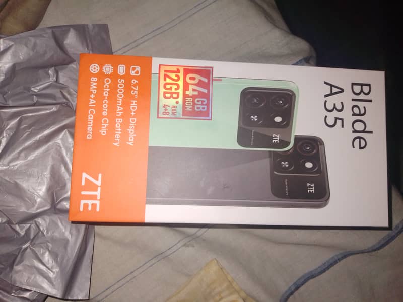 Zte BladeA35 03030552197 what'sapp 1