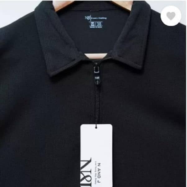 Men's Polo zip neck t-shirt 3