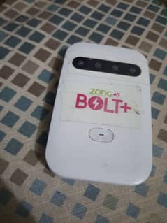 Zong 4G Bolt plus internet device.