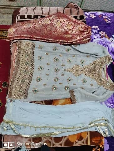 Bridal lehnga just 1 time used 0/3/1/3/4/1/1/6/9/8/4 15