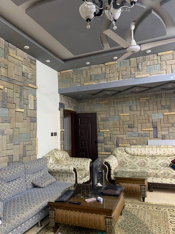 SECTOR 11/A BEAUTIFUL 240 SQ YDS WHOLE GROUND FLOOR PORTION,WEST OPEN, CAT PARKING INSIDE HOME, SEPERATE METER/GATE/OVER HEAD TANK, PARK FACING, NORTH KARACHI 7