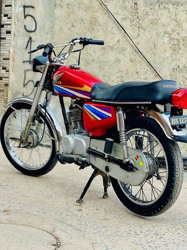 HONDA 125 RAWALPINDI NUMBER 1