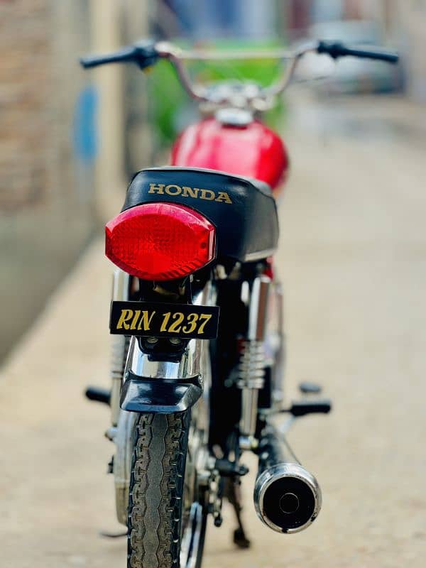 HONDA 125 RAWALPINDI NUMBER 3