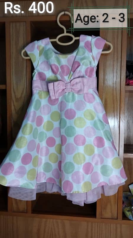 Slightly used baby girls fancy dresses / clothes 7