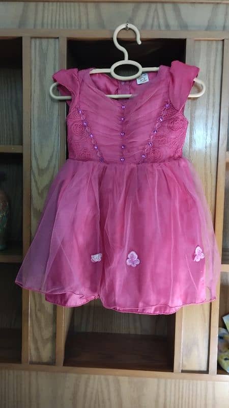 Slightly used baby girls fancy dresses / clothes 9