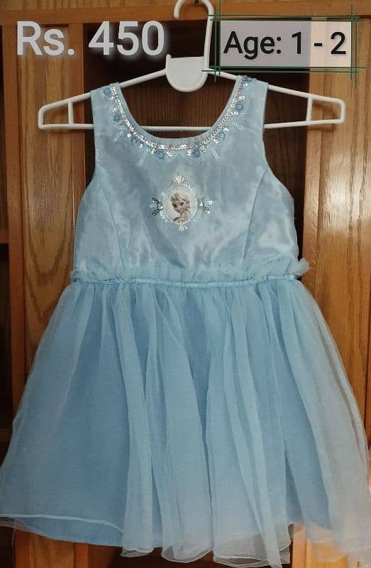 Slightly used baby girls fancy dresses / clothes 16