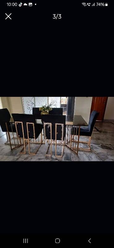 six seater  dining  table 1