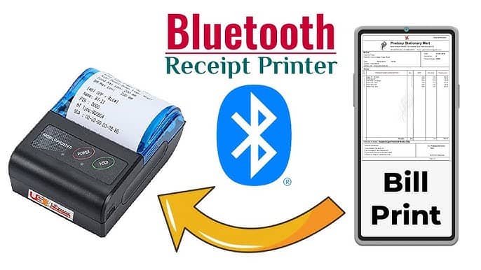 mobile bluetooth printer small mobile app suported 0