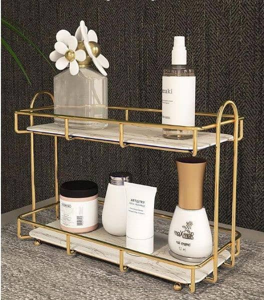 Golden Ceramic Bathroom Organizer 1pc , WhatsApp (03145156658) 0