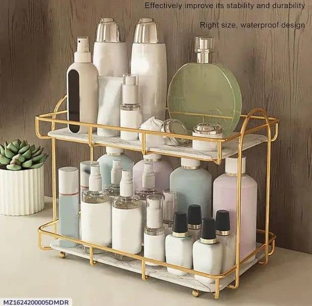 Golden Ceramic Bathroom Organizer 1pc , WhatsApp (03145156658) 2