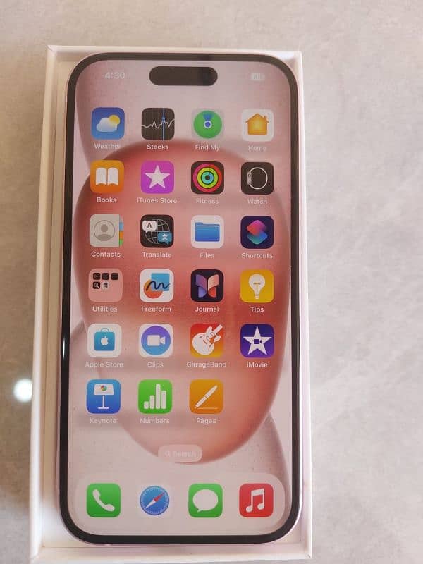 Iphone 15 opened from box only 1 month used 5