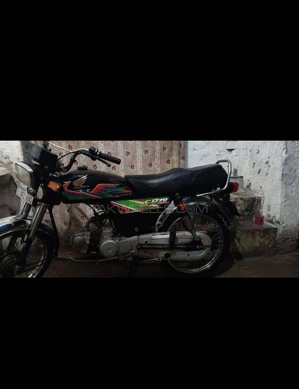 Honda CD 70 2021 model my what's app number 03174031722 5