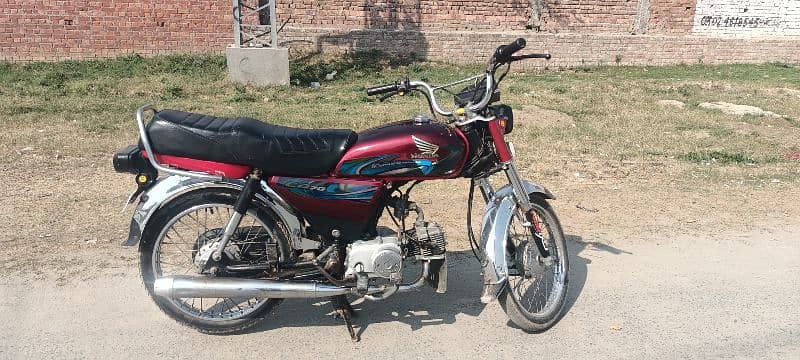 Honda CD 70cc (2019) 3 Number ha lucky 0