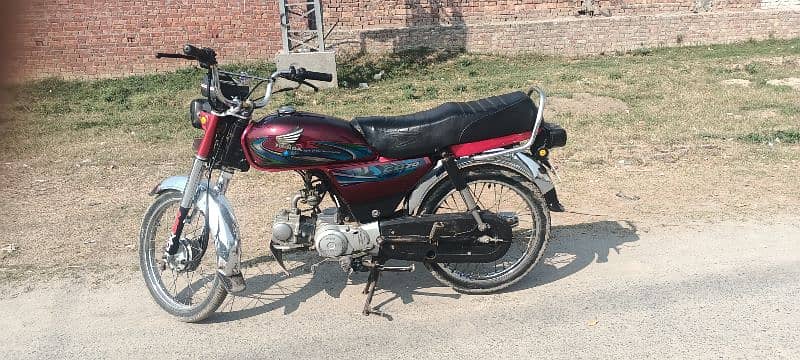 Honda CD 70cc (2019) 3 Number ha lucky 1