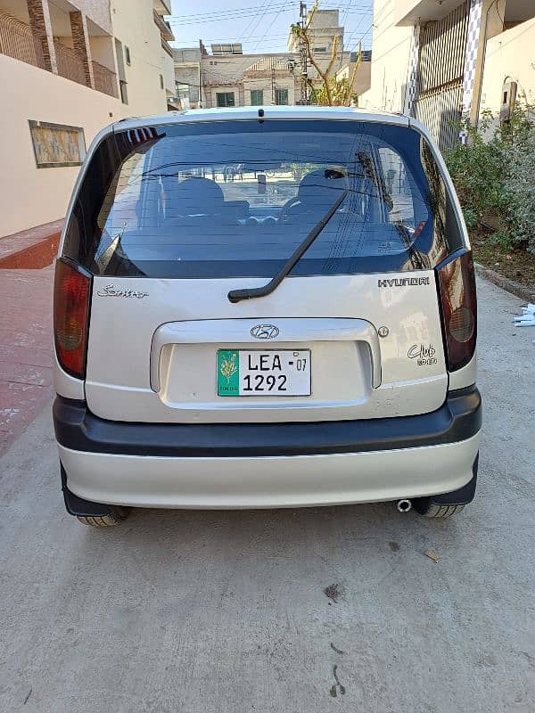 Hyundai Santro 2007 club bumper to bumper original car power staring 6