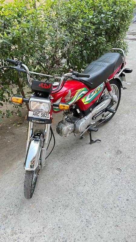 Honda CD 70 Model 2023 in Good condition 4