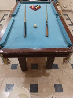 snooker table