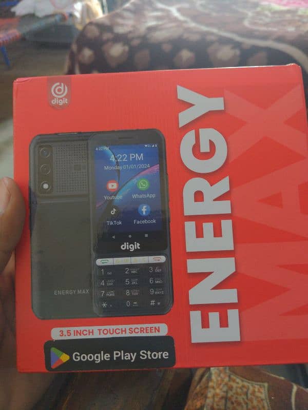 Jazz digit energy max, touch and type 7