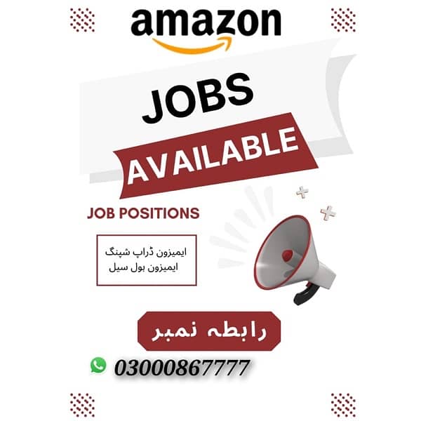 Amazon jobs Available in Multan Office 2