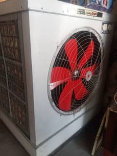 Full size air cooler with stand.