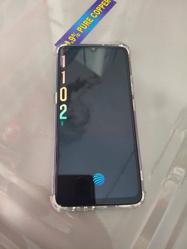 vivo s1 originl with box charger display finger 0