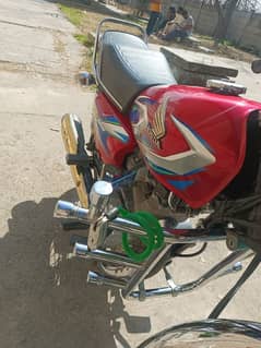 Honda CG 125 2022 Model Red All Punjab