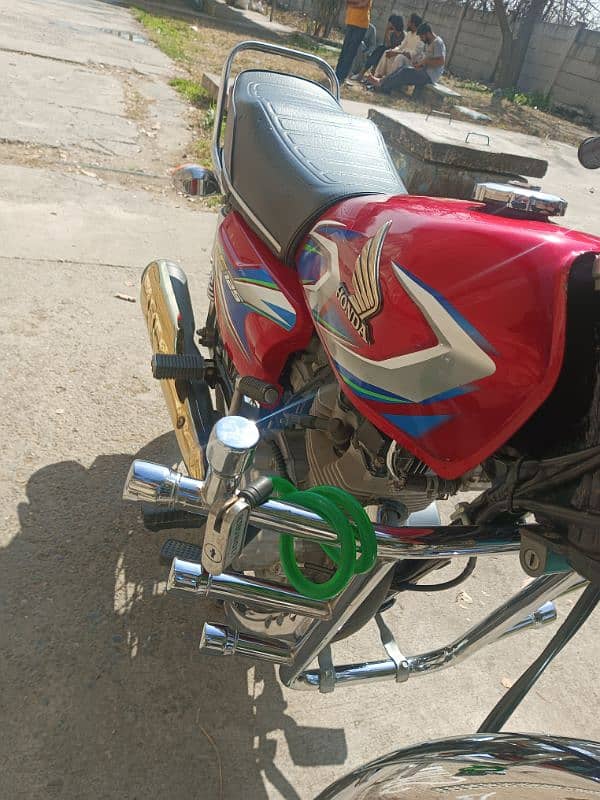 Honda CG 125 2022 Model Red All Punjab 0