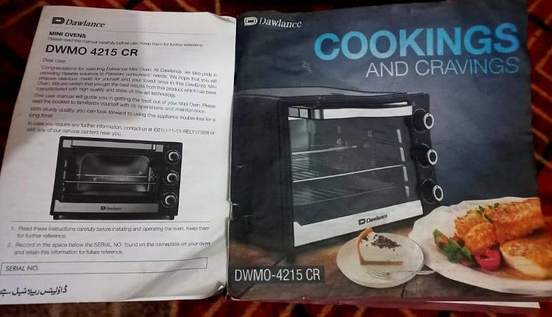 Dawlance DWMO-4215 CR Mini Oven 5