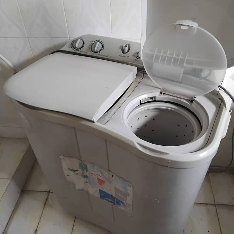 Haier Washing Machine 8kg Semi Automatic 2