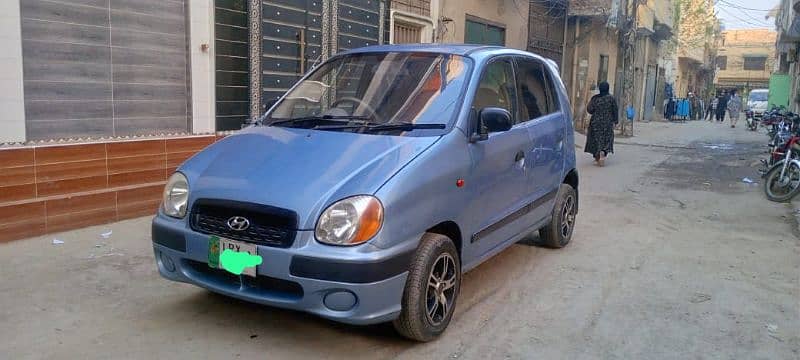 Hyundai Santro Genuan EXECUTIVE 2004 model Full Chilled AC Brnd NewTyr 4