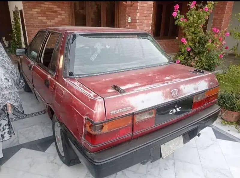 Honda Civic EXi 1987 8