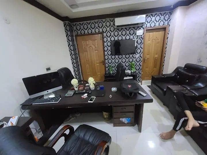 FURNISHED COMMERCIAL OFFICE FOR RENT IN JOHAR TOWN LAHORE 0