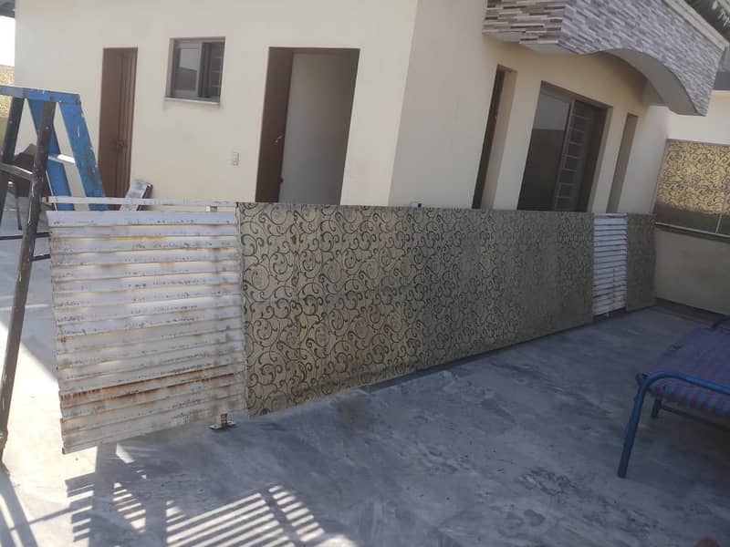 PARAPET WALL FIBER GLASS FENCE 0