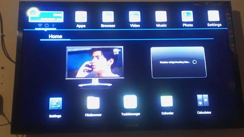 samsung 52led tv andoriod 1