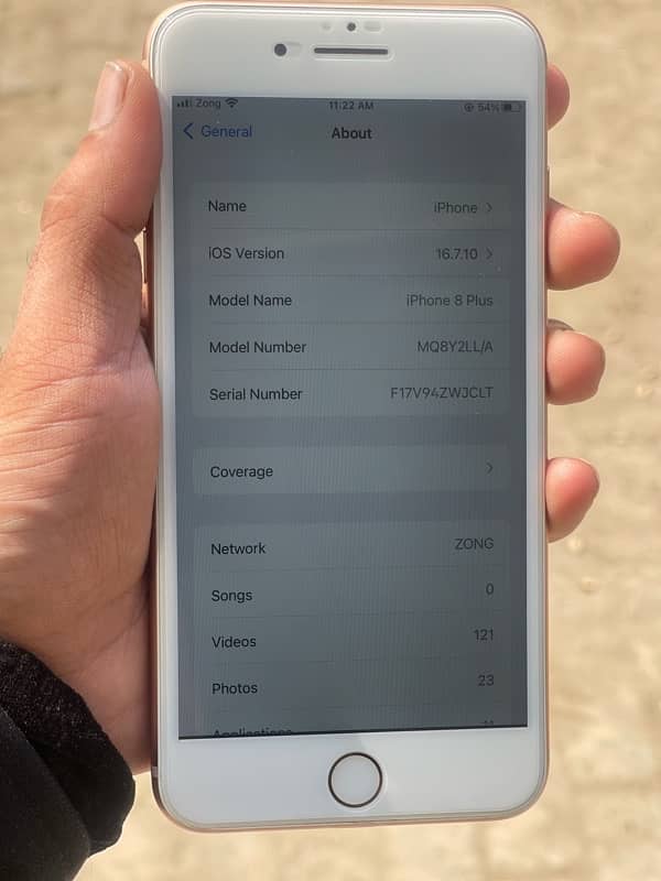 iphone 8 plus 256gb pta proved 6