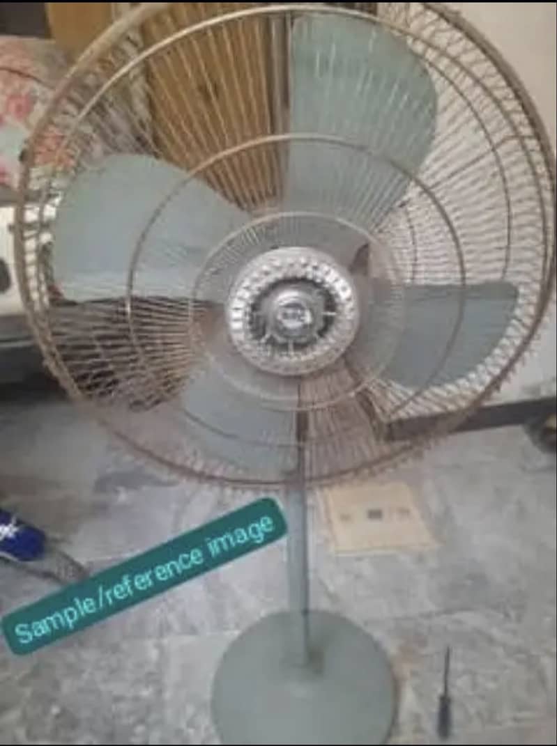 millat pedestal fan 1