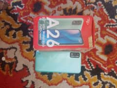 itel A26 with box 2/32 gb