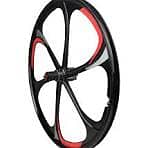 24 26 Inch Magnesium Alloy 3 Spokes Mountain Bike Integrated Wheel Set