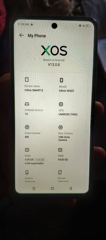Infinix Smart 8 4+64 5