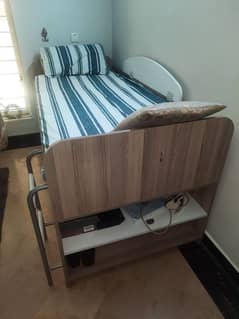 imported single bed with extra storage