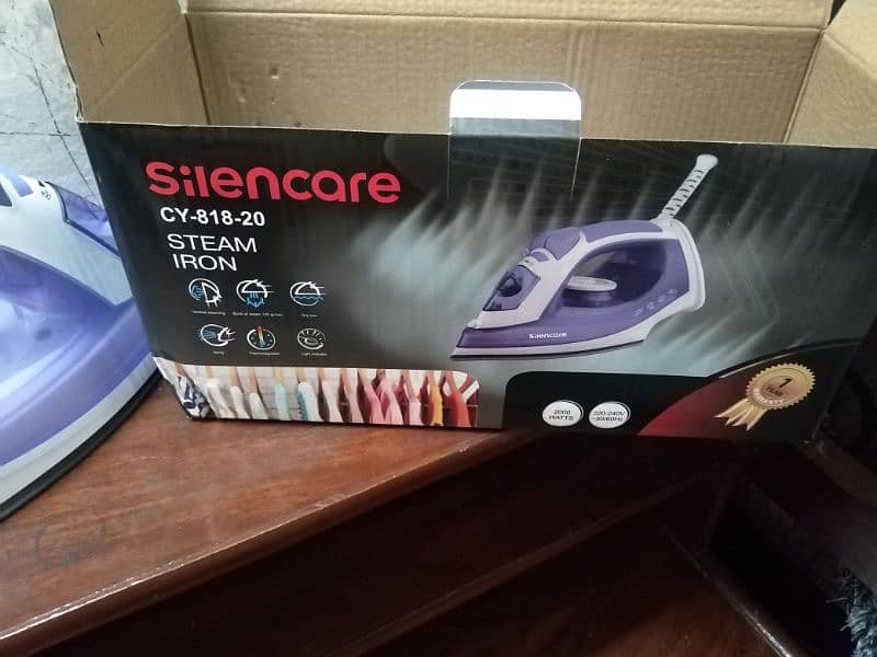 silencare steam iron 5