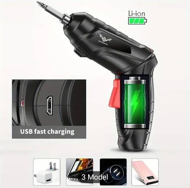 Rechargeable Electric mini drill and screw driver 0