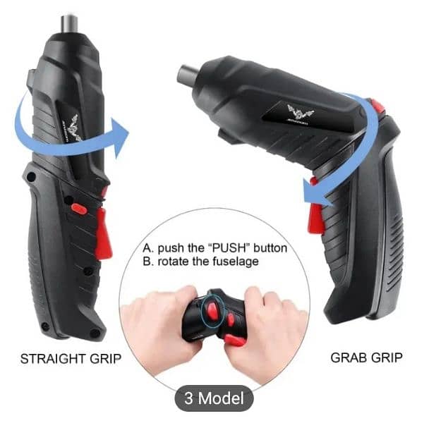 Rechargeable Electric mini drill and screw driver 7